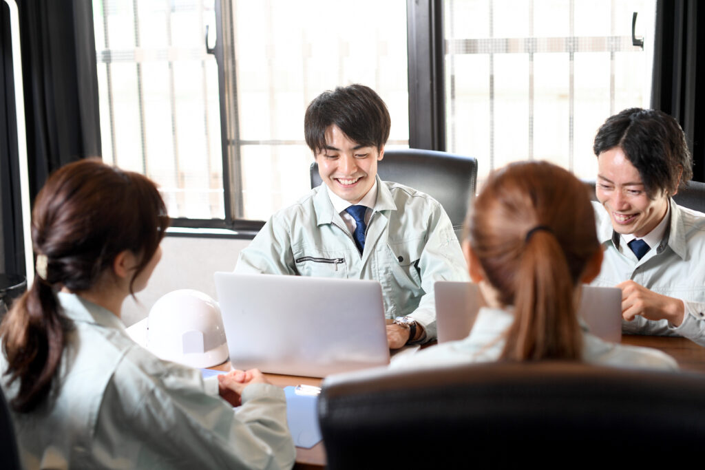 資格勉強の様子